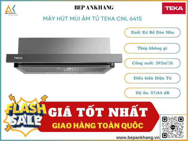 Máy Hút Mùi Âm Tủ Teka CNL 6415 - Xuất Xứ Bồ Đào nha